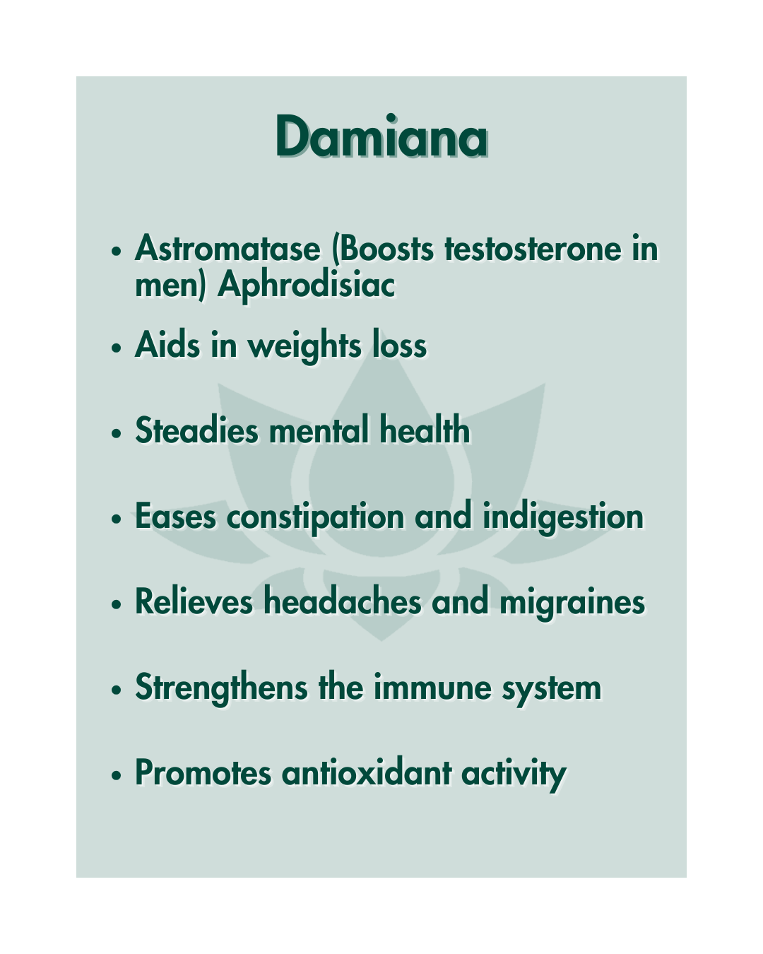 Pre-Ground Mugwort & Damiana Mix