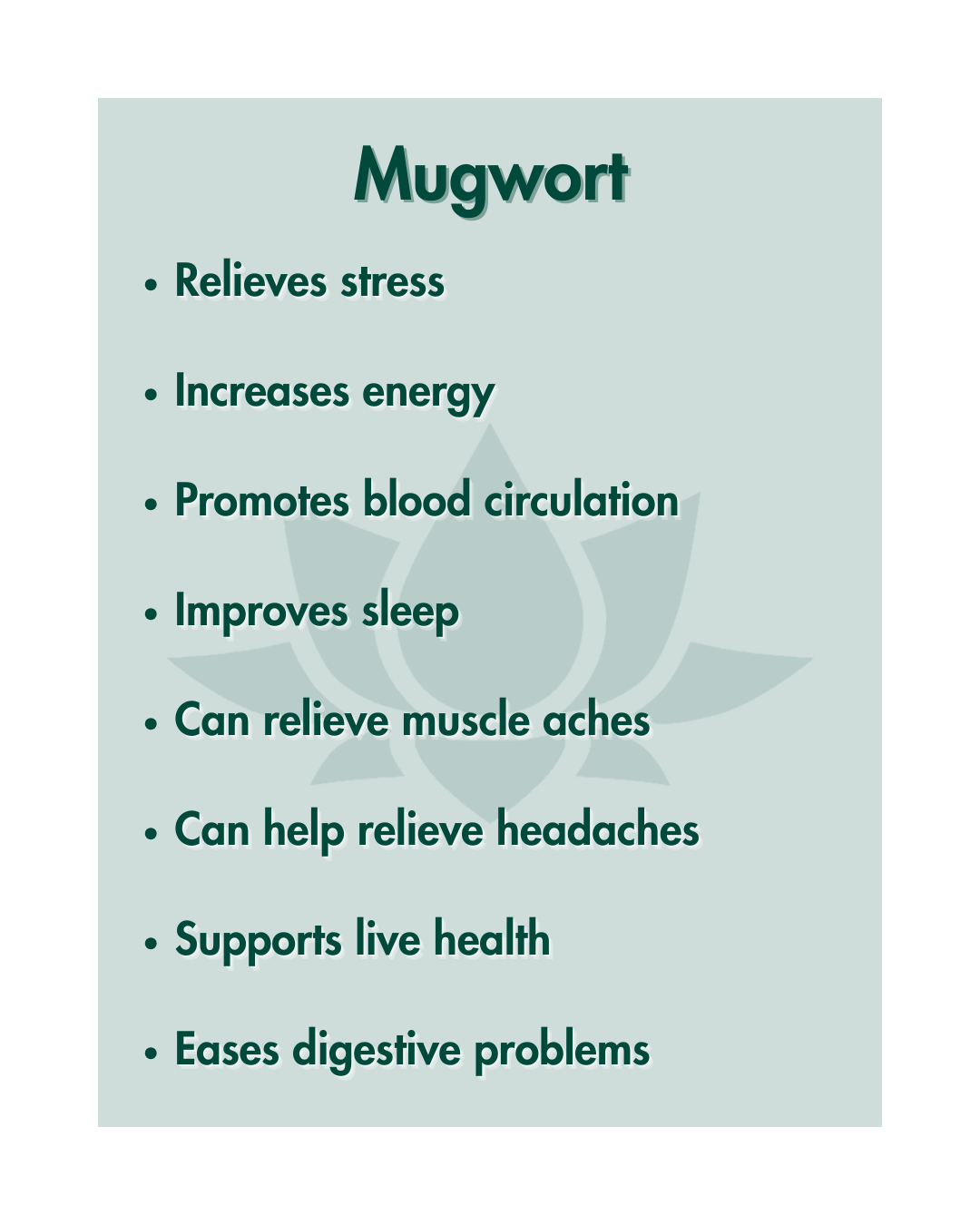 Pre-Ground Mugwort & Damiana Mix