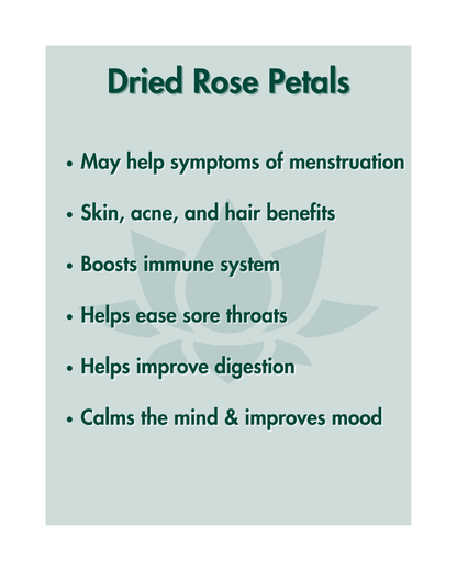 NEW Calm & Relax Herbal Tea Blend [Ashwaganda Root + Holy Basil + Lemon Balm + Rose Petals]
